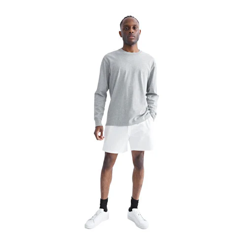 Reigning Champ Midweight Terry 6" Short Vintage White - Image 3