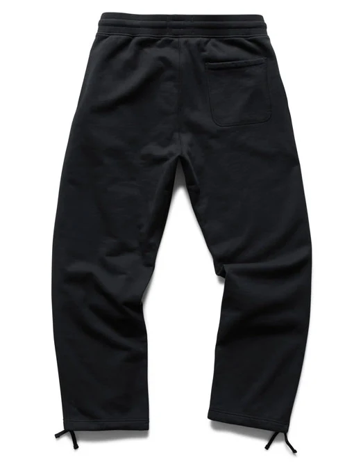 Reigning Champ Midweight Terry Relaxed Pant Black - Image 2