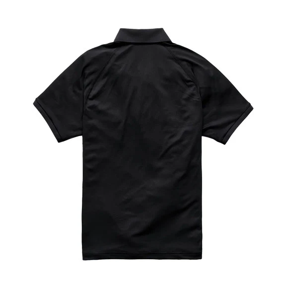 Reigning Champ Tech Pique Polo Shirt Black - Image 2