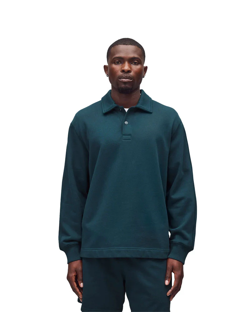 Reigning Champ Terry Rubgy Crewneck Atlantic - Image 2