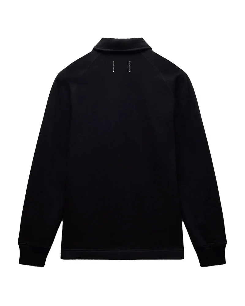 Reigning Champ Terry Rubgy Crewneck Black - Image 2
