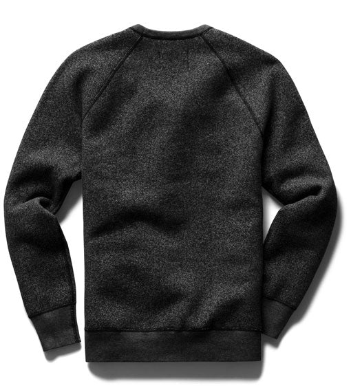 Reigning Champ Tiger Fleece 80/20 Crewneck Black/Black - Image 2