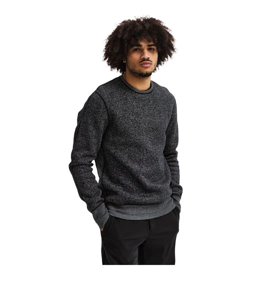 Reigning Champ Tiger Fleece 80/20 Crewneck Black/Black - Image 3