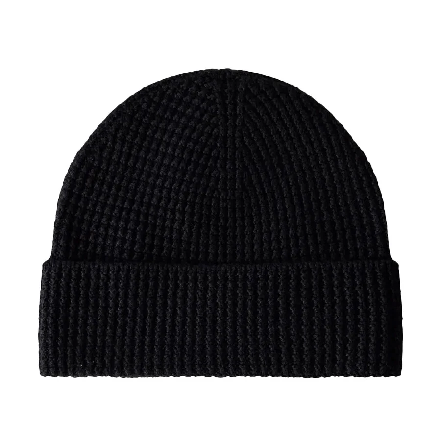 Reigning Champ Waffle Knit Beanie Black - Image 2