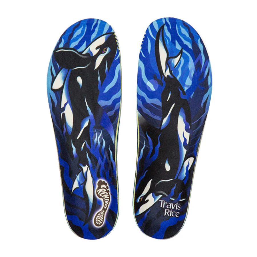 Remind Insoles Medic Impact 5mm Mid-High Arch - Travis Rice Killer Orca - Image 2
