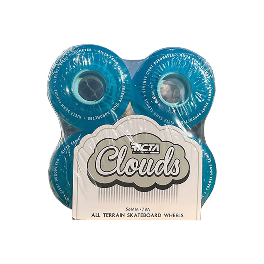 Ricta Cloud Wheels Trans Blue 78A 56mm - Image 3