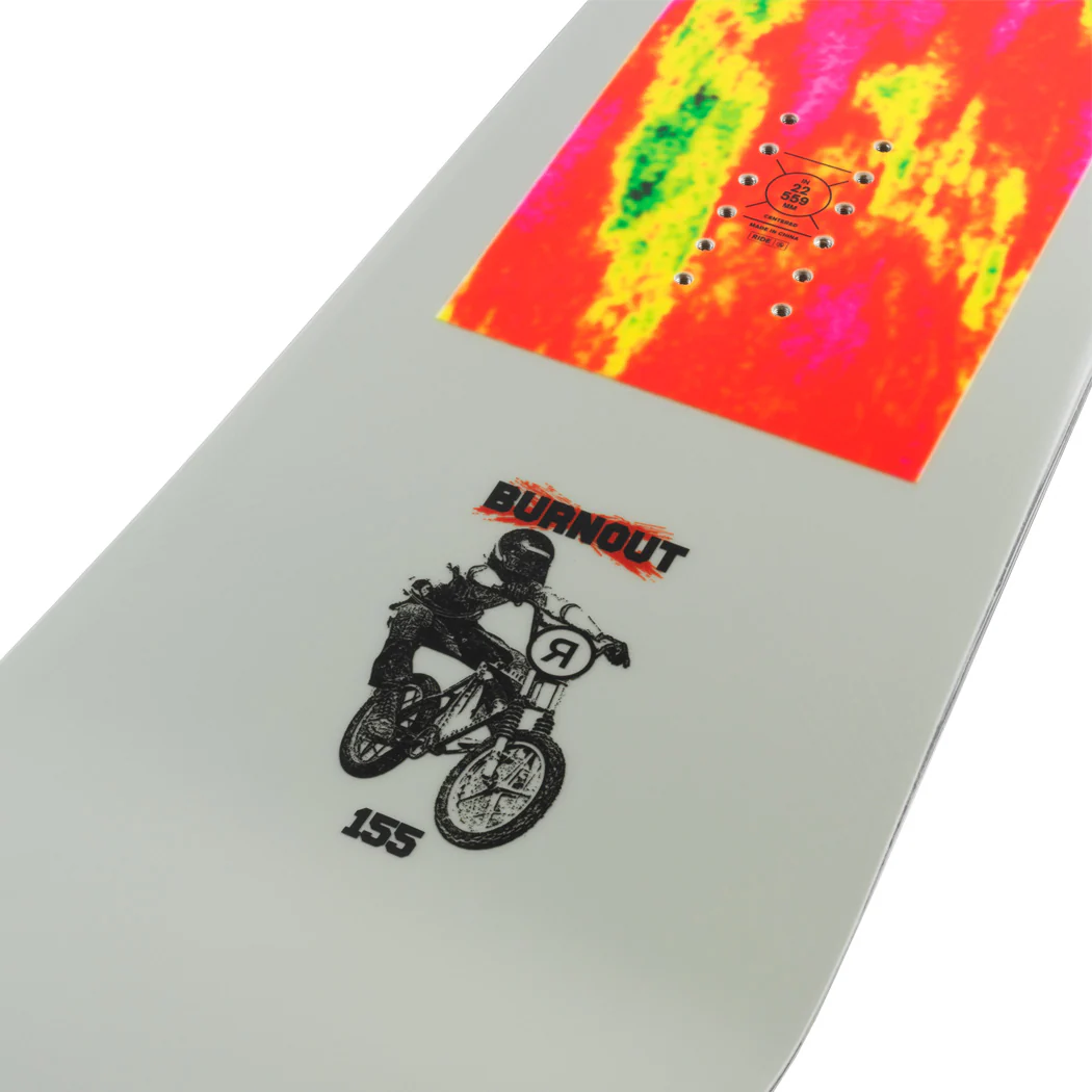 Ride Men's Burnout Wide Snowboard 2026 - Image 4