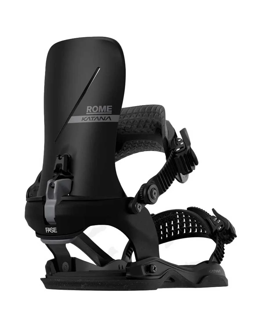 Rome Men's Katana Aw FASE® Binding Black 2026