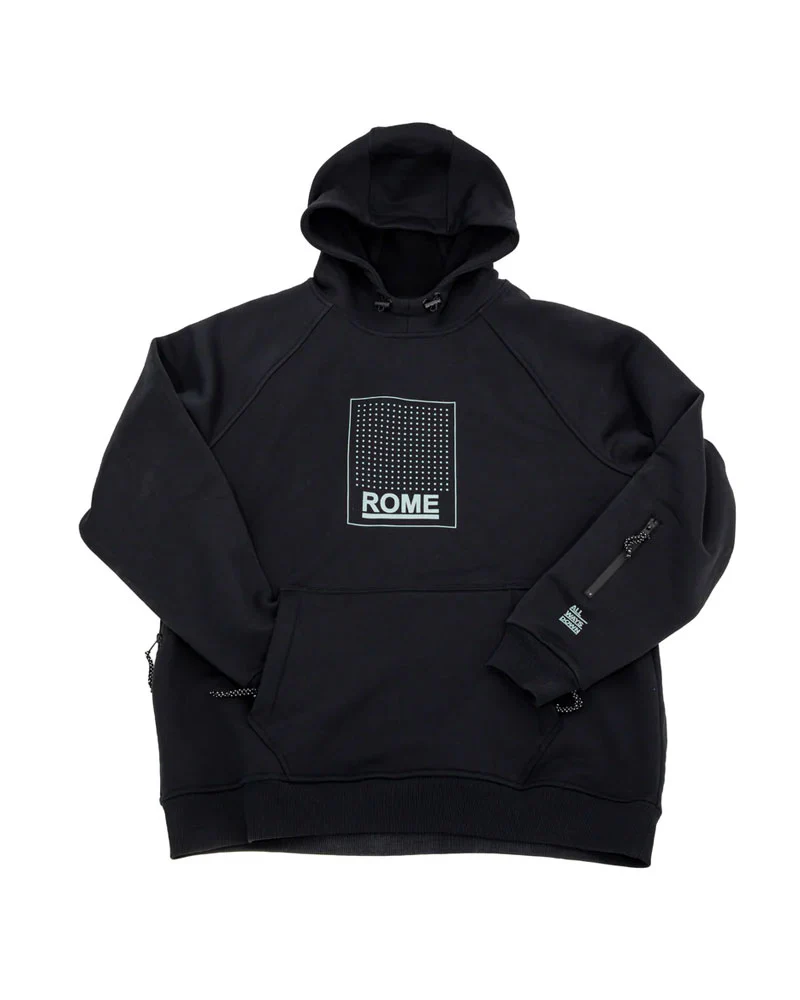 Rome Men's Riding Hoodie Black 2026