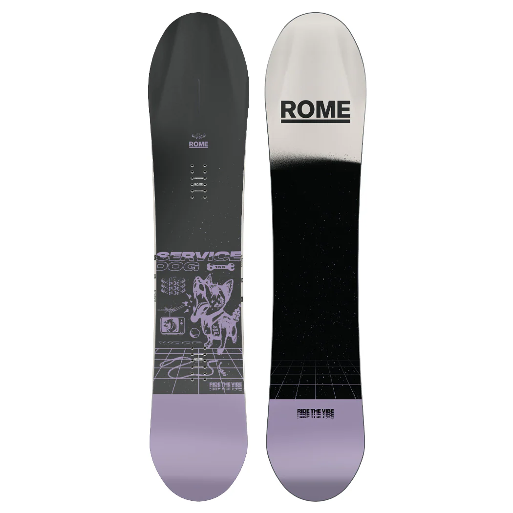 Rome Men's Service Dog Snowboard 2026
