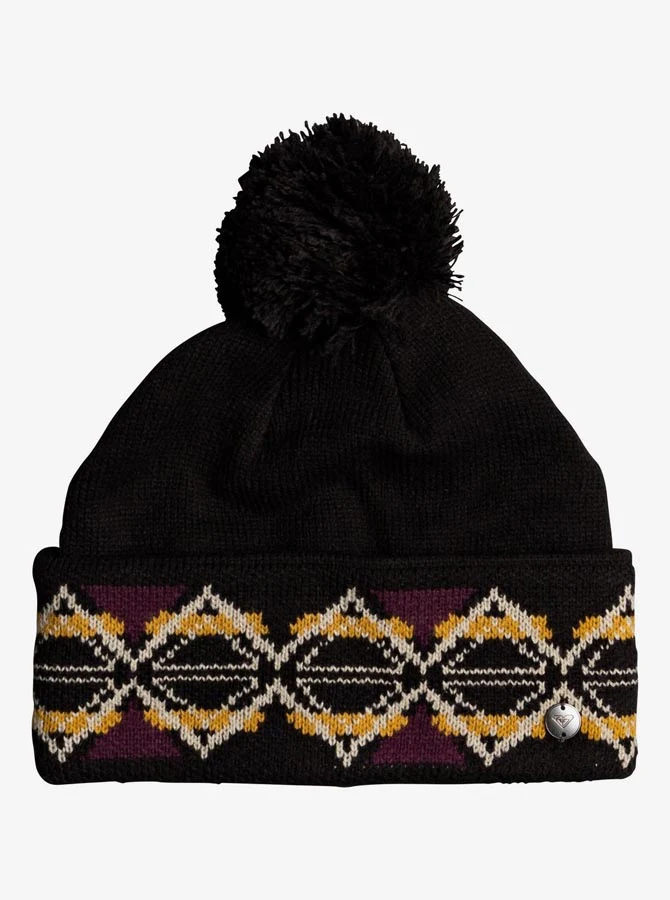 Roxy 2020 W Lizzie Beanie True Black - Image 2