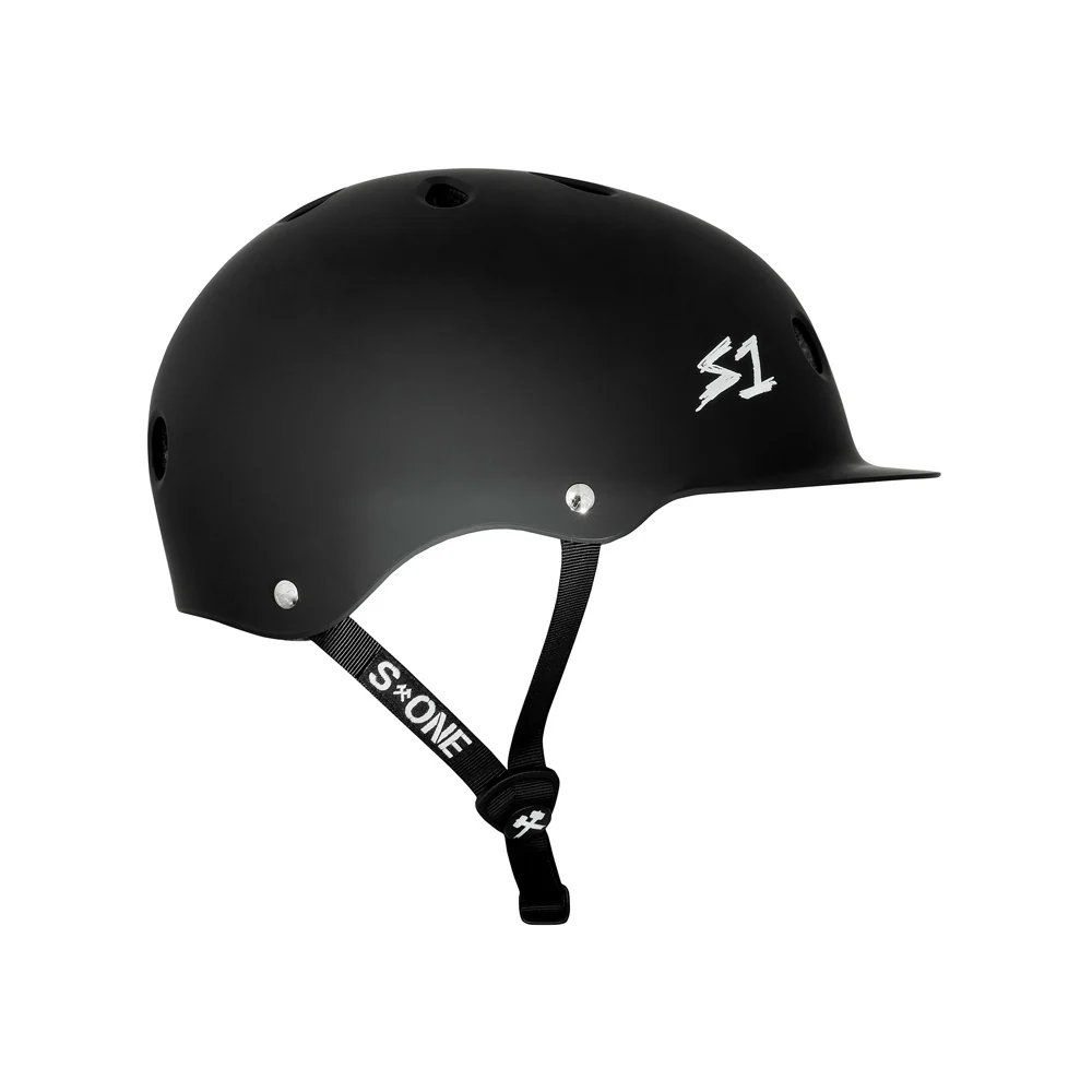 S1 Helmet Lifer Brim - Matte Black - Image 2