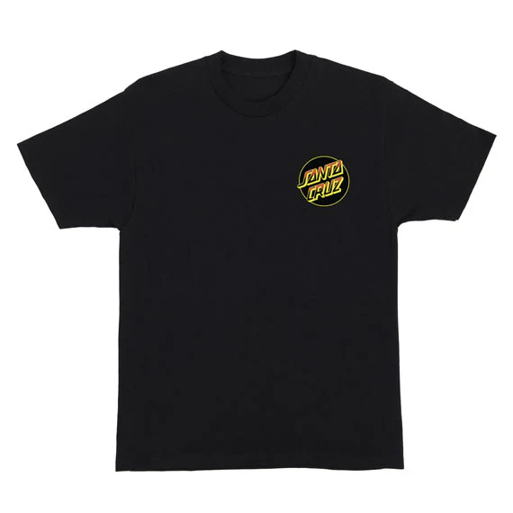 Santa Cruz Kendall Wolf Dot T-Shirt - Black - Image 2