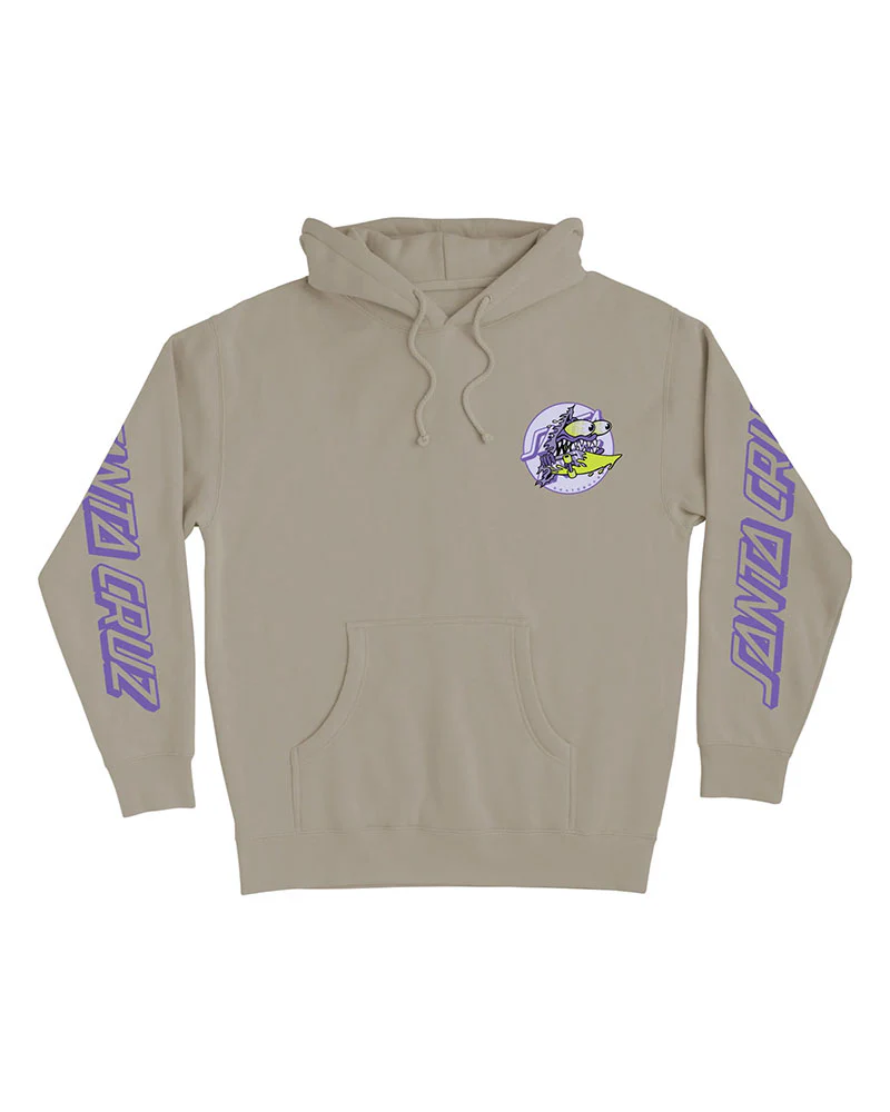 Santa Cruz Meek Slasher Box Hoodie Cement