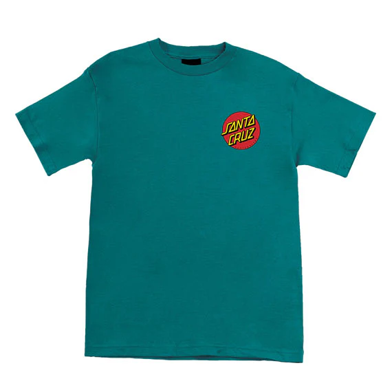 Santa Cruz Men's Beware Dot T-Shirt - Teal - Image 2