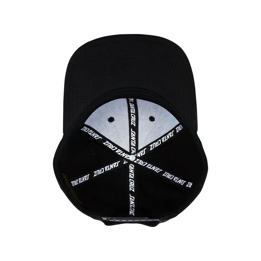 Santa Cruz Natas MFG Panther Snapback Black - Image 3