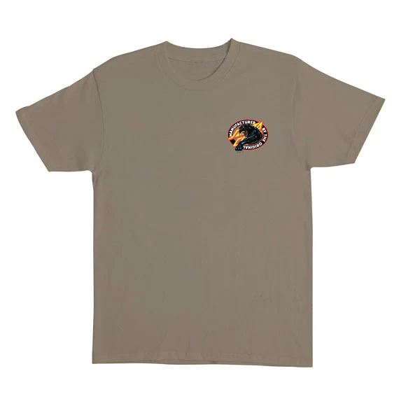 Santa Cruz Natas SC Panther T-Shirt Prarie Dust - Image 2