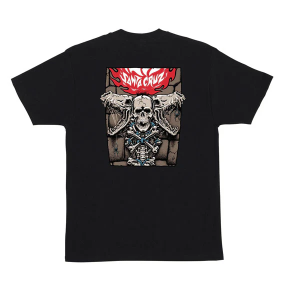 Santa Cruz Pace Torch Center T-Shirt Black
