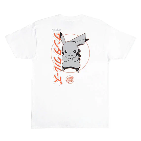 Santa Cruz Pokemon Pikachu T-Shirt - White - Image 2