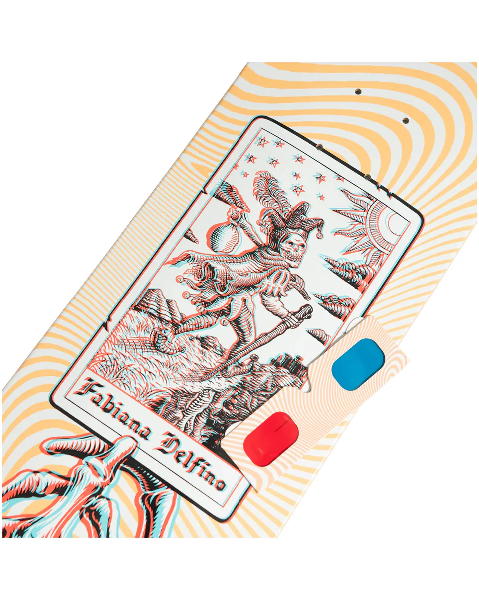 Santa Cruz Pro Delfino Tarot Anaglyph Deck 8.25" - Image 3