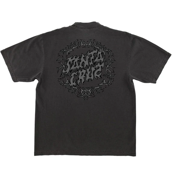 Santa Cruz Razor Dot Center T-Shirt Shadow