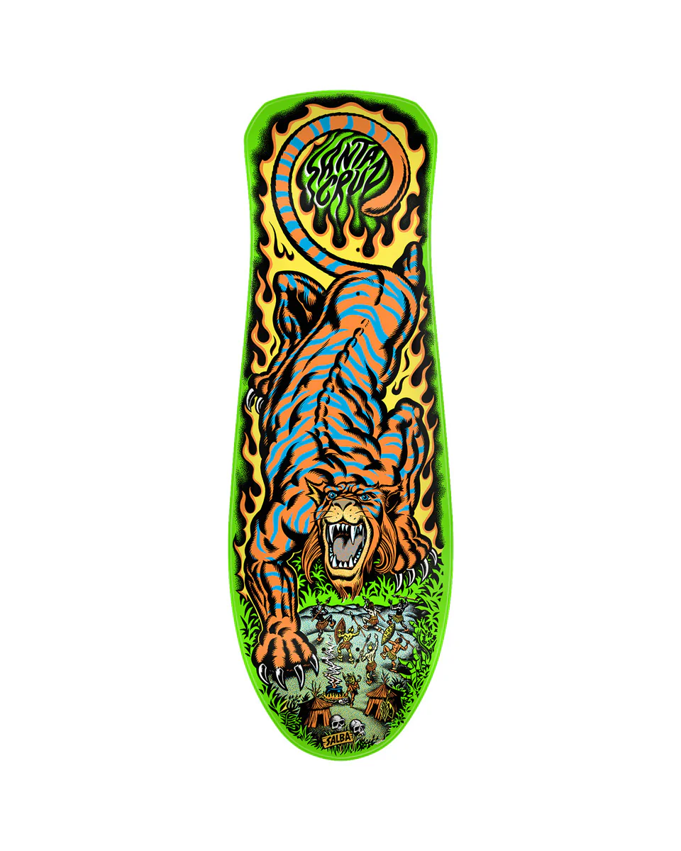 Santa Cruz Reissue Salba Tiger Deck