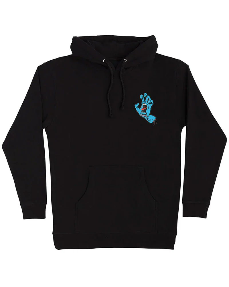 Santa Cruz Screaming Hand Hoodie Black