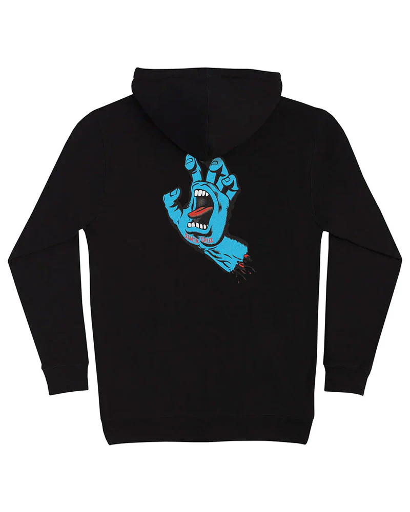Santa Cruz Screaming Hand Hoodie Black - Image 2