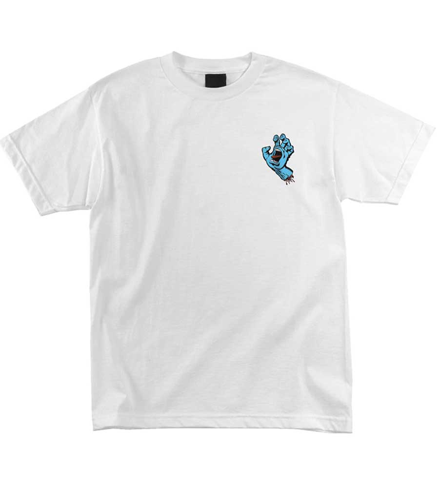 Santa Cruz Screaming Hand T-Shirt White - Image 2