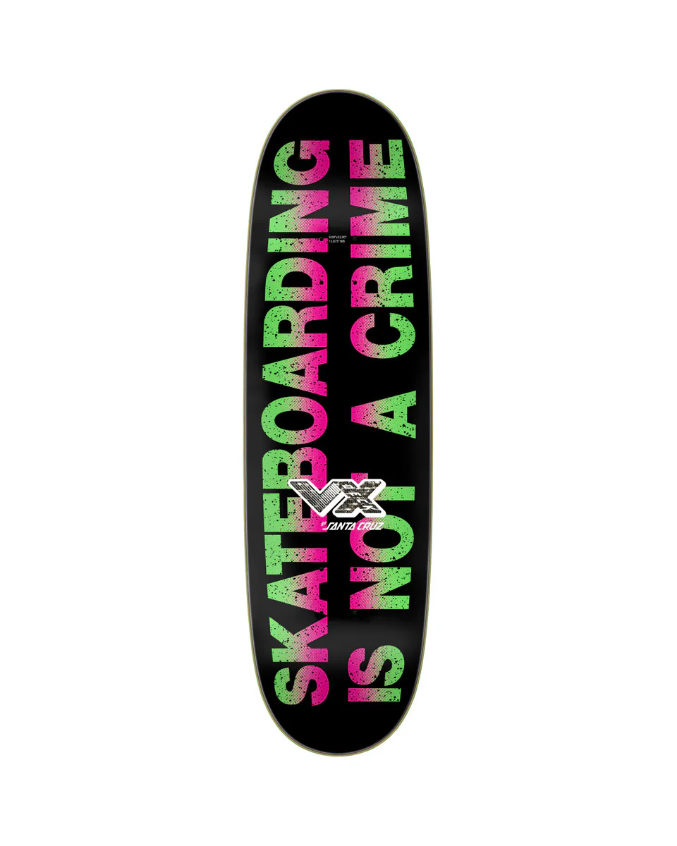 Santa Cruz VX Deck Kendall Street Art Collage - Image 2