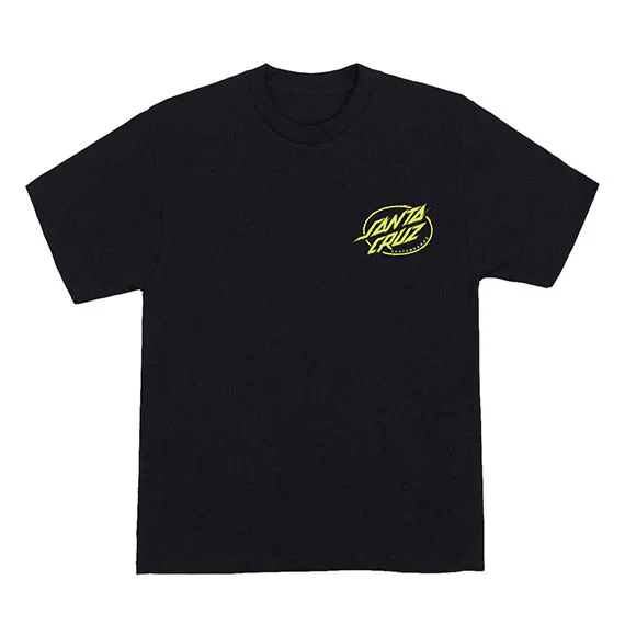 Santa Cruz Wooten Cyber Skull T-Shirt Black