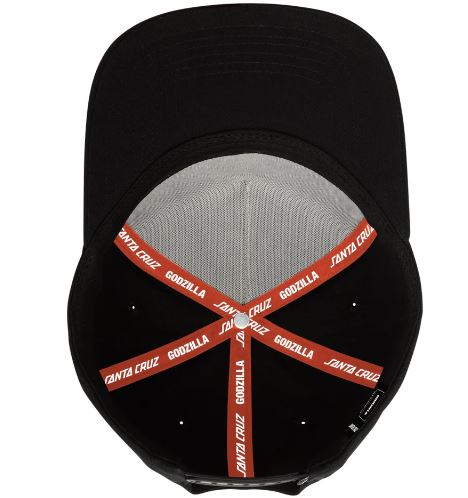 Santa Cruz X Godzilla Snapback Cap - Image 3