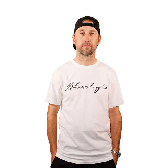 Shorty's Script T-Shirt White 2026 - Image 2