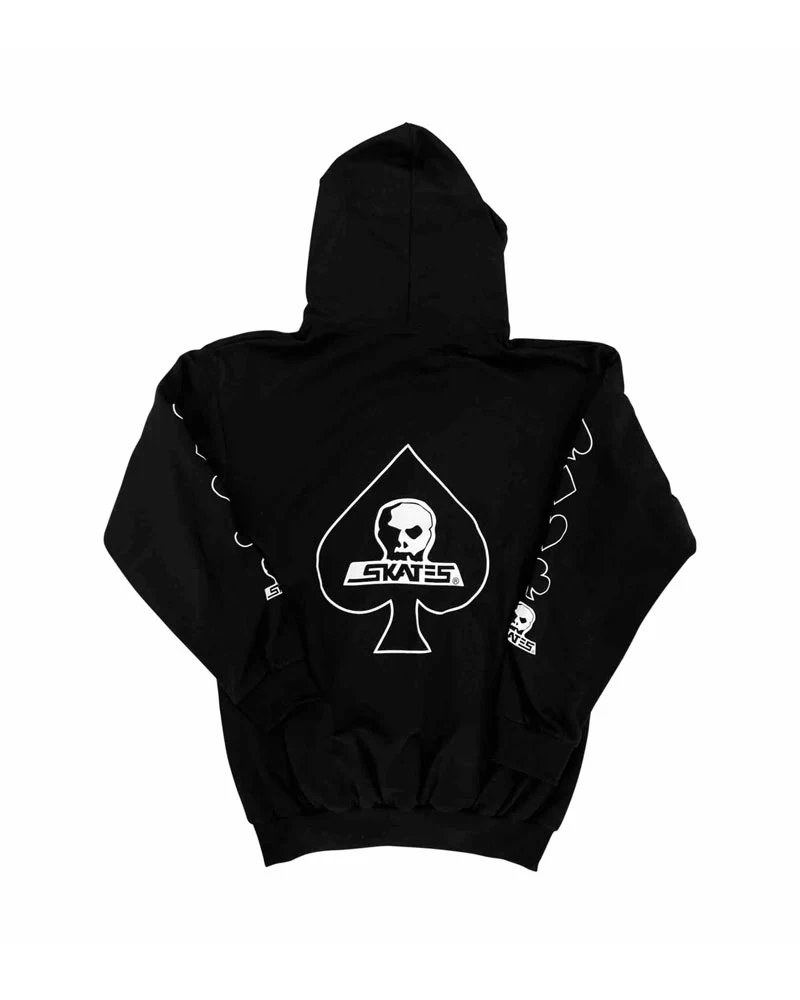 Skull Skates Card Shark Hoodie Black - Image 2