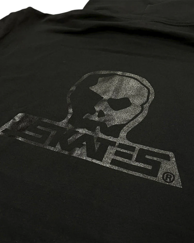Skull Skates Logo Hoodie Blackout - Image 2