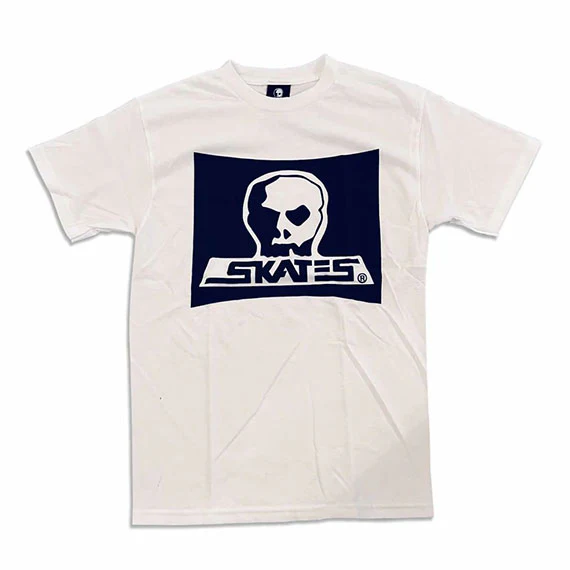 Skull Skates Prep Skull T-Shirt White