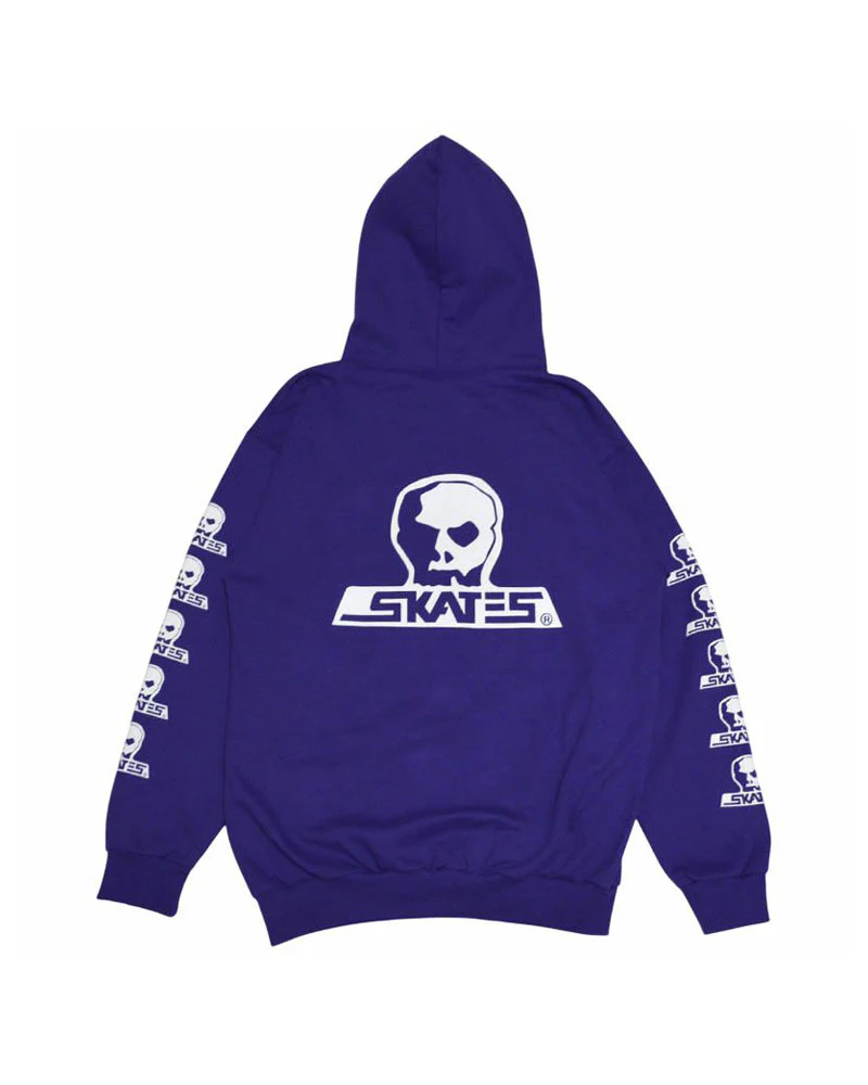 Skull Skates Skull Logo Hoodie Purple - Image 2