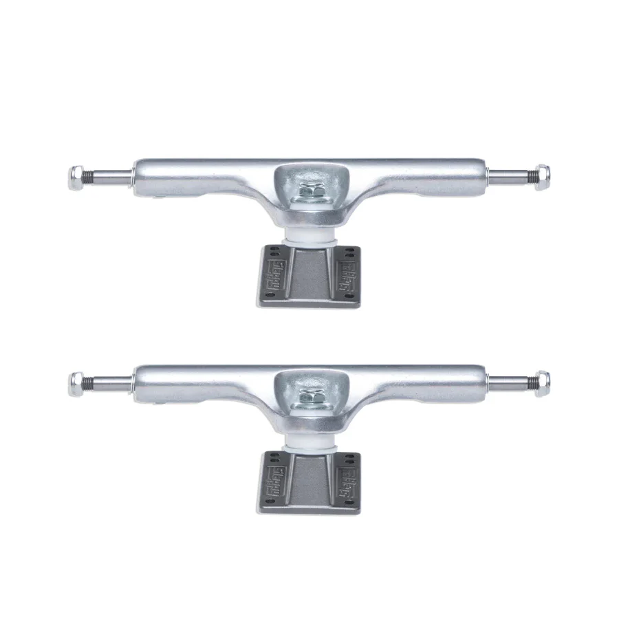 Slappy St1 Hollow Lights (6 Hole Baseplate) Gunmetal Polished Truck 10.0" - Image 2