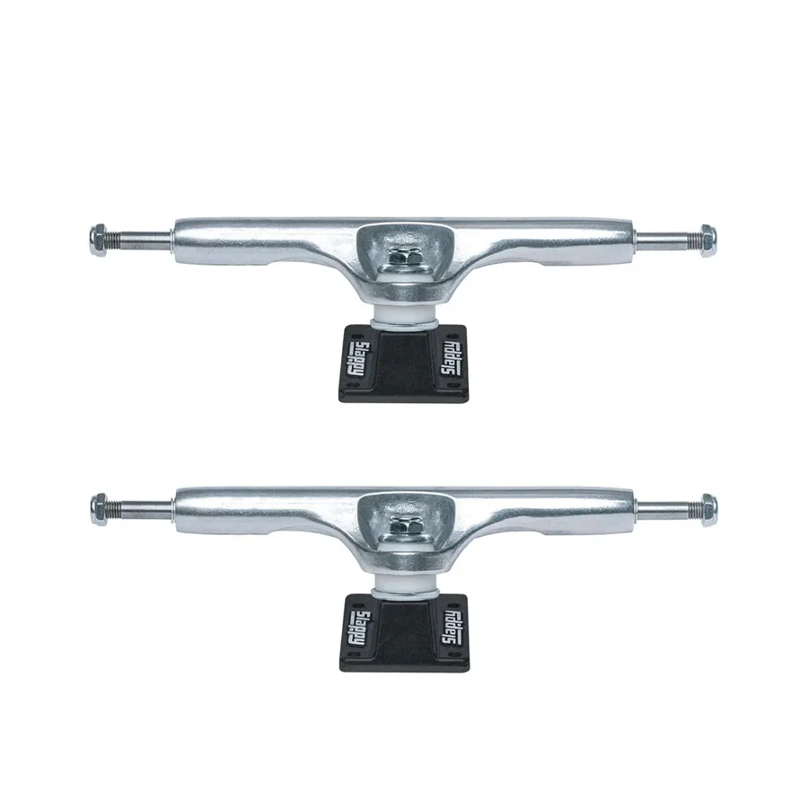 Slappy St1 Hollow Wide Boy Polished Black Trucks 11 - Image 2