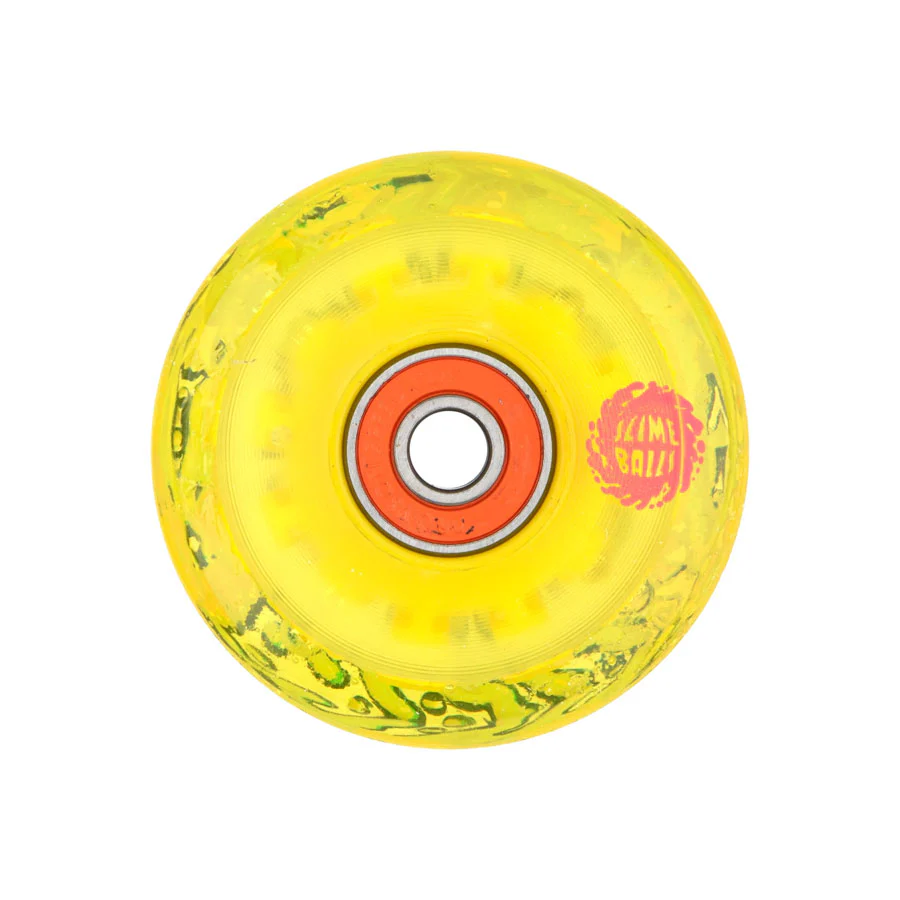 Slime Balls Gator Light Ups OG Slime Yellow 78A Wheels 60mm - Image 2