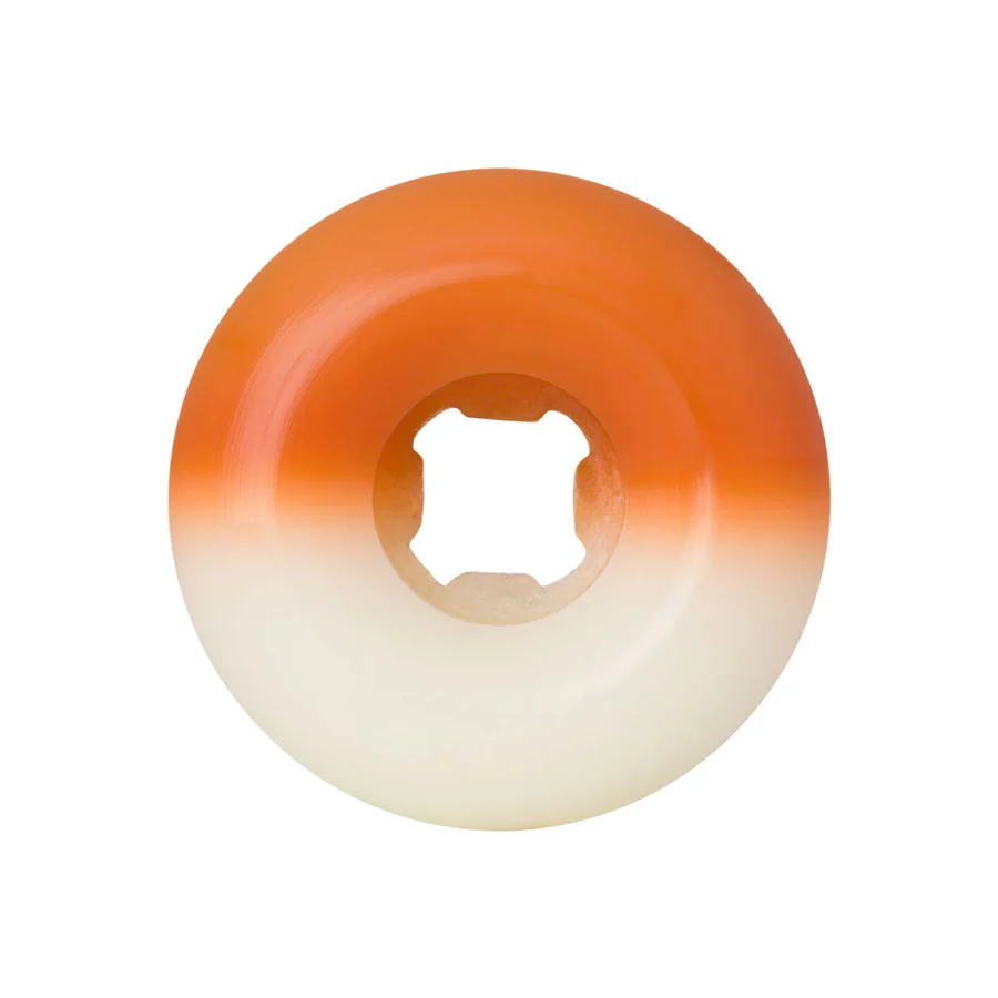 Slime Balls Hairballs 50-50 White/Orange 95A Wheels 56mm - Image 2