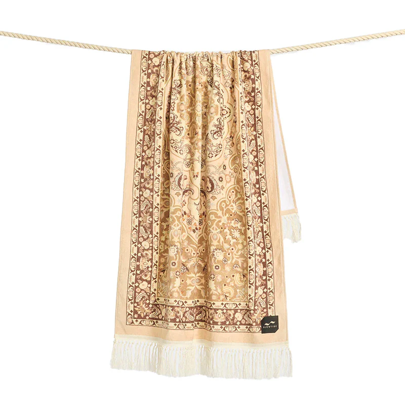 Slowtide Haven Beach Towel - Fawn - Image 2