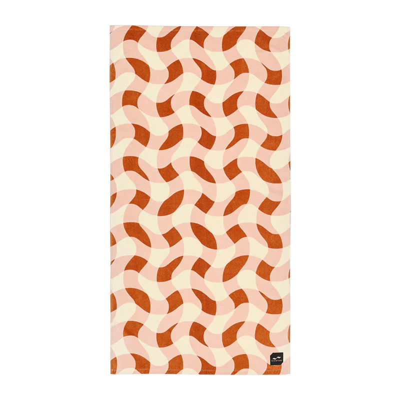 Slowtide Weaver Beach Towel - Cream
