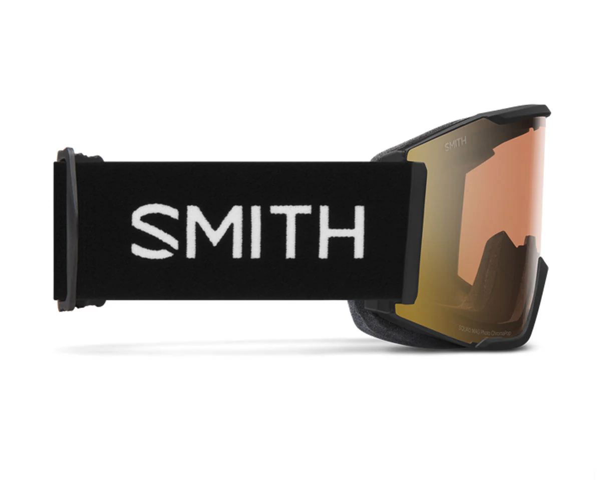 Smith Squad Mag Goggle Black - ChromaPop Pro Photochromic Gold Mirror + Bonus Lens 2026 - Image 2