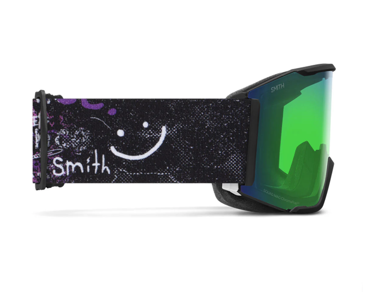 Smith Squad Mag Goggle Dylan Siggars AC - ChromaPop Everyday Green Mirror + Bonus Lens 2026 - Image 2