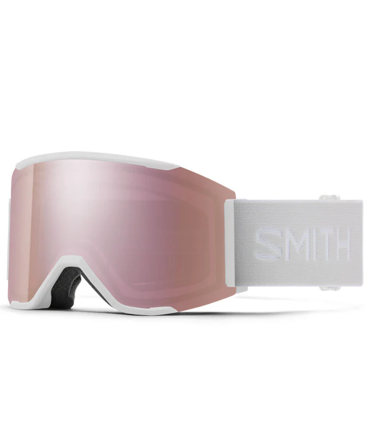 Smith Squad MAG Goggle White Vapor/ChromaPop Everyday Rose Gold Mirror + Bonus Lens 2026