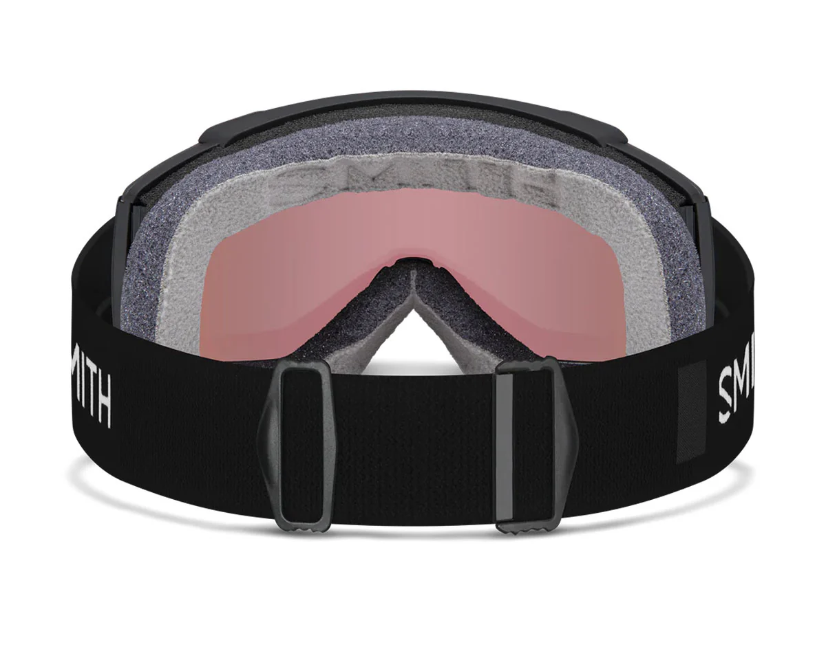 Smith Squad S Goggle Black - ChromaPop Everyday Rose Gold Mirror + Bonus Lens 2026 - Image 5