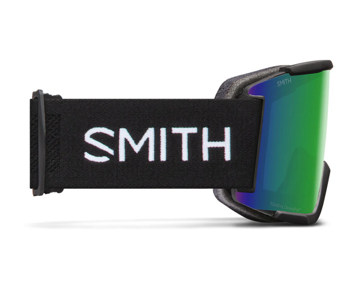 Smith Squad XL Goggle Black - ChromaPop Sun Green Mirror + Bonus Lens 2026 - Image 2