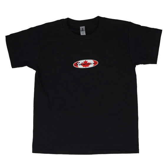 Source Kids' OG Leaf T-Shirt Black
