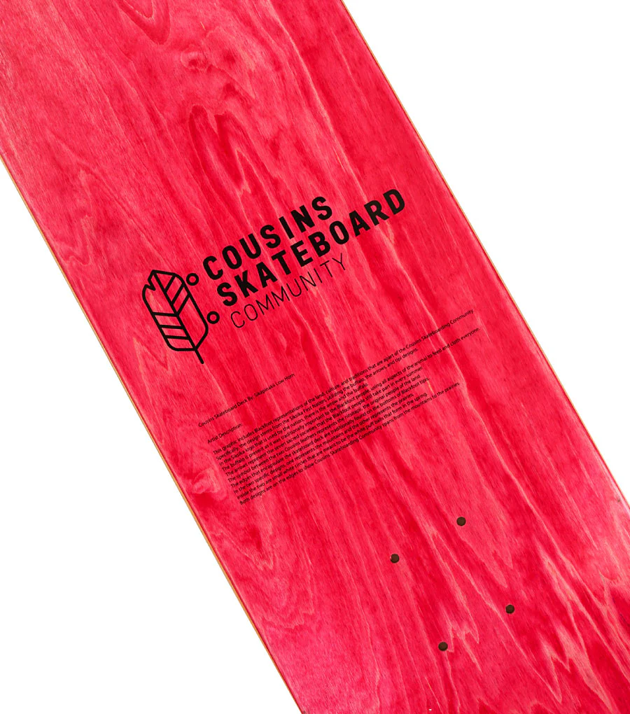 Source X Cousins Skateboard Community Deck 8" - Image 2